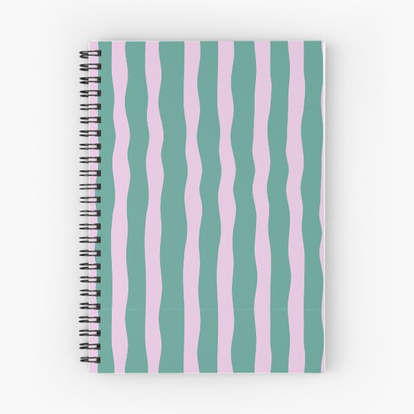 Item preview,   Pink Green Wavy Stripes  Pink Minimal Seamless Lines, Modern Neutral Abstract Design designed and sold by BigDigital.