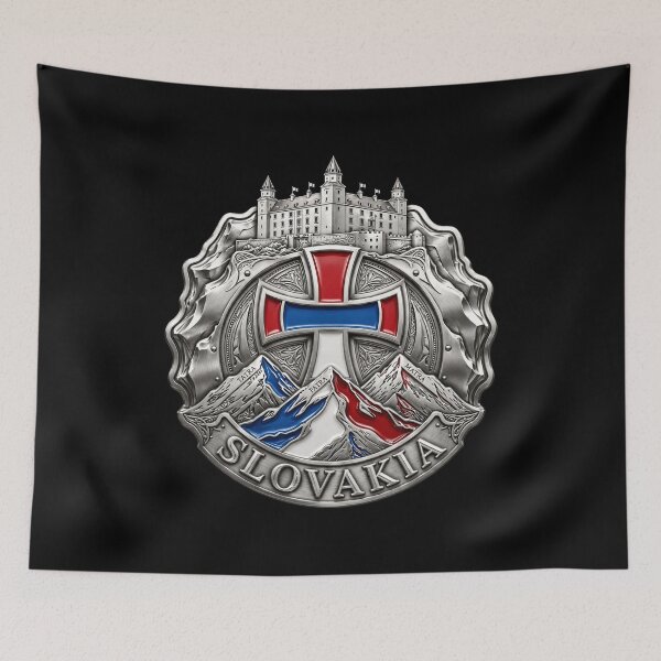 Item preview, Slovakia Slovak Flag Design, Slovakia Flag Shirt, Slovak Pride, White Blue Red Flag, Bratislava Slovakia, Carpathian Heritage, European Culture, National Pride Graphic designed and sold by Typologystudios.