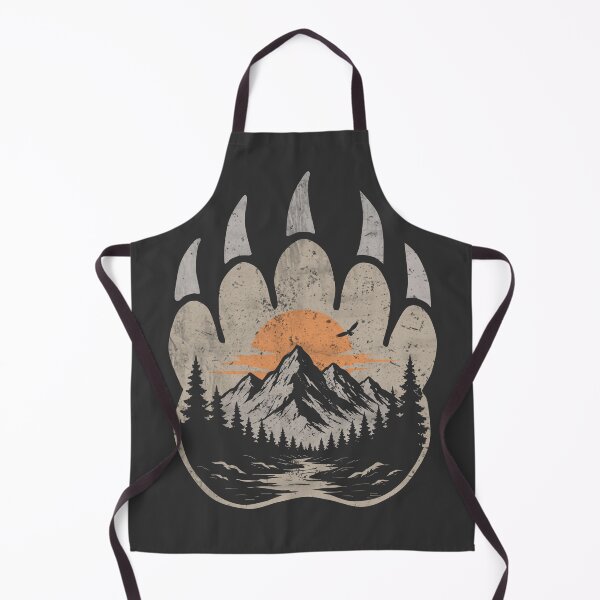 Item preview, Bear Paw Wilderness Vintage Shirt | Distressed Mountain Nature Graphic Tee | Rustic Outdoor Adventure T-Shirt designed and sold by Eyanosa Native Design.