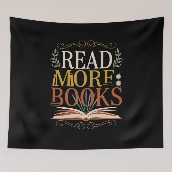 Item preview, Read More Books Vintage Book Lover T-Shirt | Retro Reading Gift for Readers Librarians Teachers designed and sold by Daily Mood Tees.