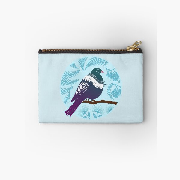 Item preview, Kereru in the Bush - Blue designed and sold by MY NEW ZEALAND.