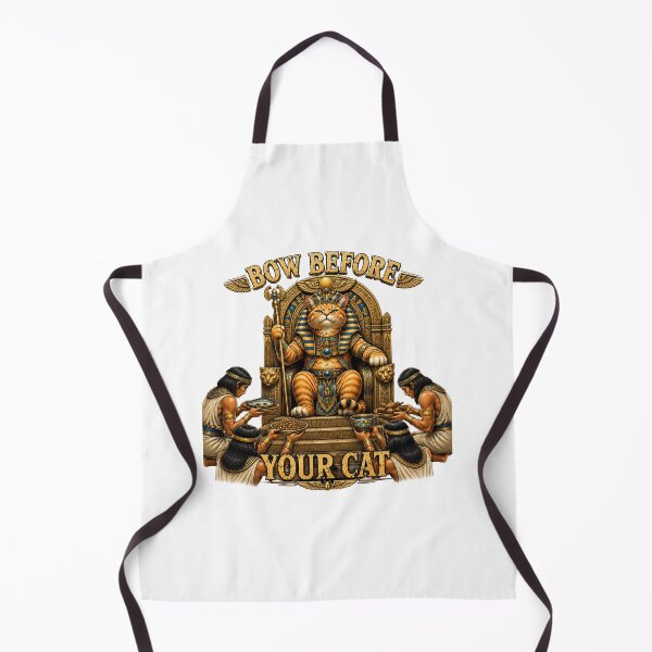 Item preview, Bow Before Your Cat – Egyptian Pharaoh Cat Funny Graphic T-Shirt designed and sold by Wonza22yara.