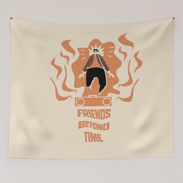 Item preview, Friends Beyond Time Minimalist Music Lover Illustration designed and sold by beboplab.