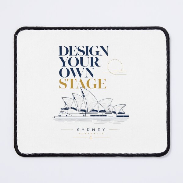 Item preview, Sydney Opera House Line Art – Design Your Own Stage – Modern Architectural Minimalism designed and sold by bobscraze.