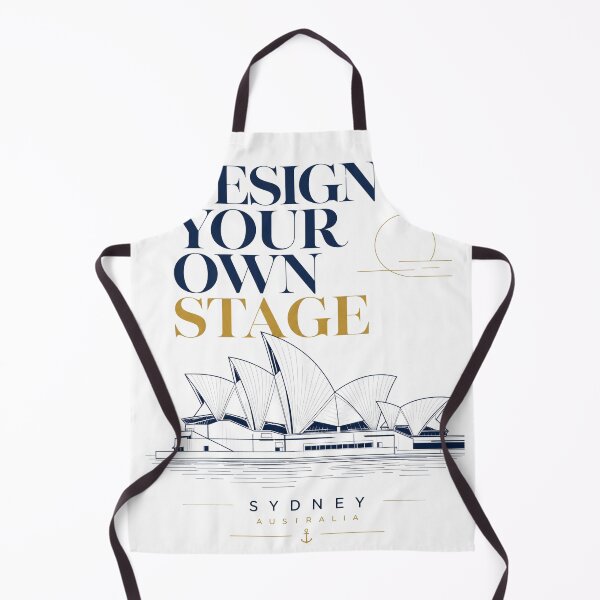 Item preview, Sydney Opera House Line Art – Design Your Own Stage – Modern Architectural Minimalism designed and sold by bobscraze.