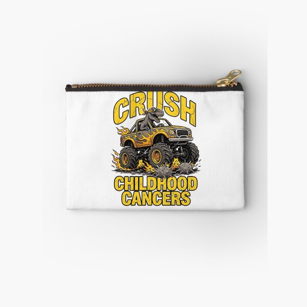 Item preview, Crush Childhood Cancer Tee v1 designed and sold by DarylWelsh2024.