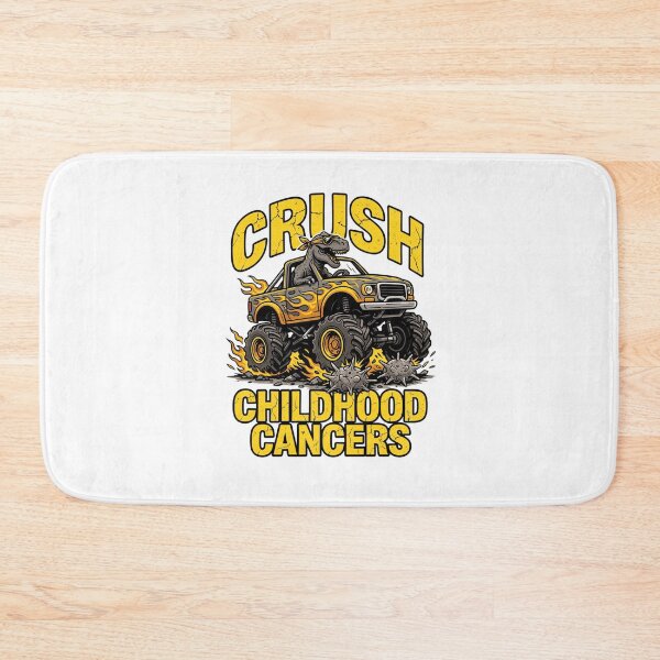 Item preview, Crush Childhood Cancer Tee v1 designed and sold by DarylWelsh2024.