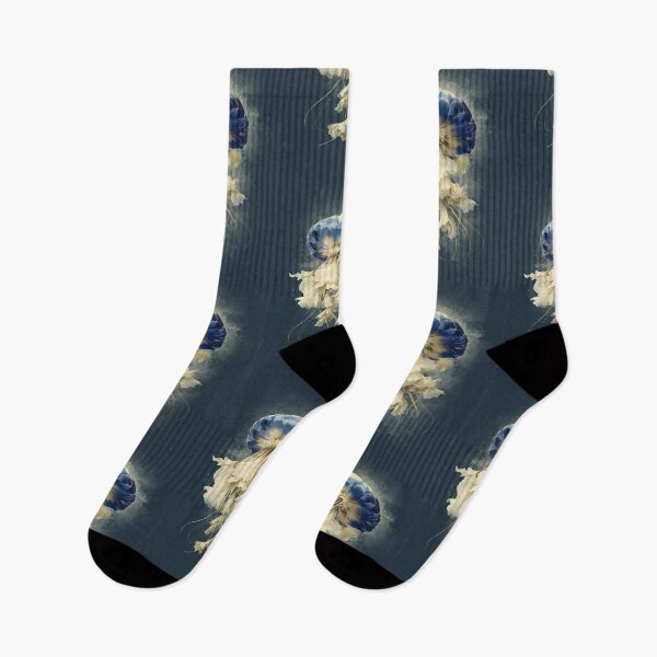 Item preview, Midnight Botanical Jellyfish designed and sold by Helenaphotoart.