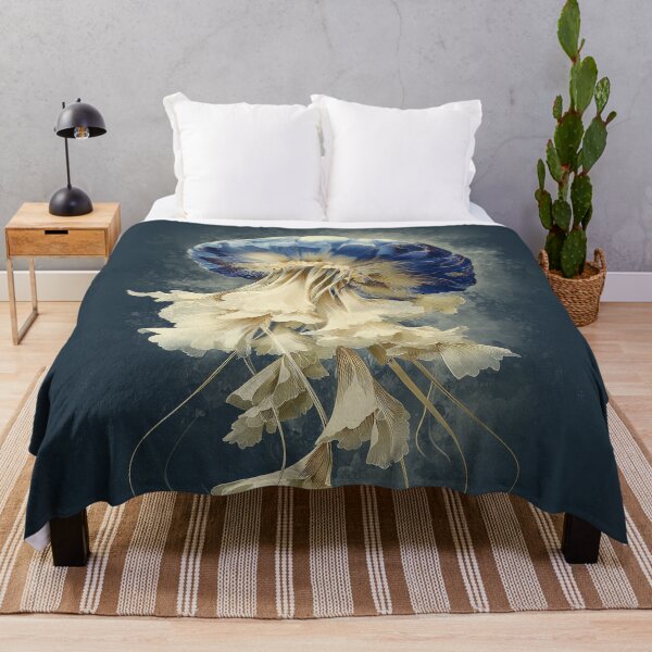 Item preview, Midnight Botanical Jellyfish designed and sold by Helenaphotoart.