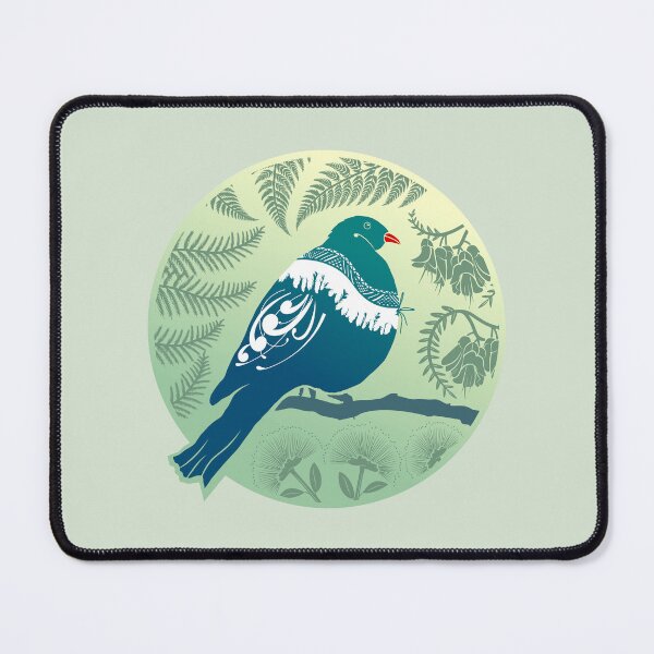 Item preview, Kereru in the Bush - Green designed and sold by MY NEW ZEALAND.