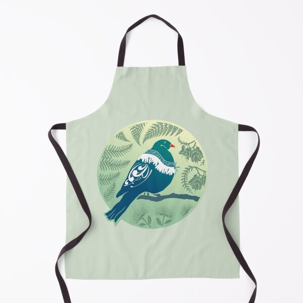 Item preview, Kereru in the Bush - Green designed and sold by MY NEW ZEALAND.