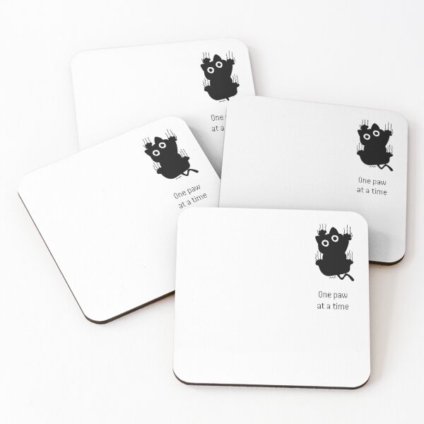 Item preview, Cute Falling Black Cat  designed and sold by sahereative-03.