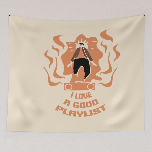 Item preview, I Love a Good Playlist Minimalist Music Lover Illustration designed and sold by beboplab.