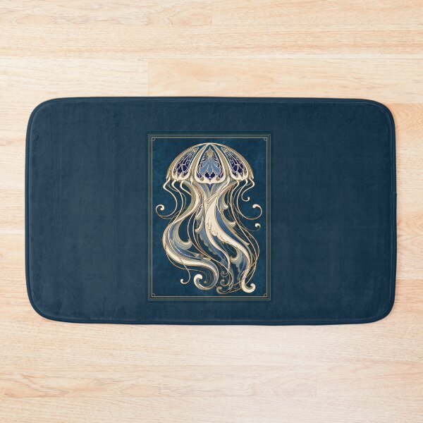Item preview, Art Nouveau Jellyfish designed and sold by Helenaphotoart.