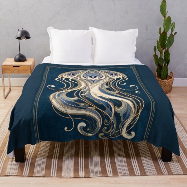 Item preview, Art Nouveau Jellyfish designed and sold by Helenaphotoart.