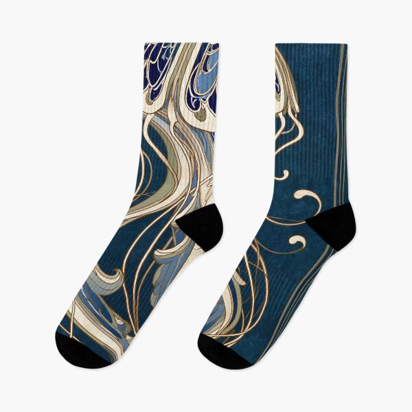 Item preview, Art Nouveau Jellyfish designed and sold by Helenaphotoart.
