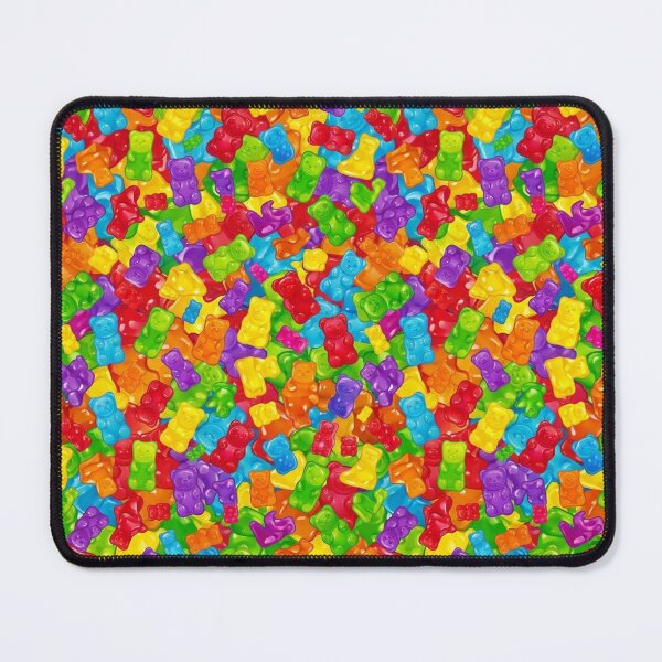 Item preview, Gummy Bear Candy Pattern Colorful Sweet Treat Graphic Design designed and sold by TM DESIGNS AND MORE.
