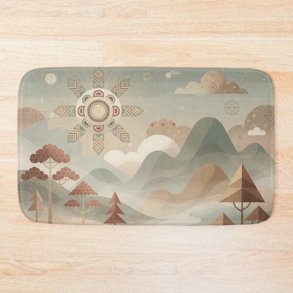 Item preview, Horizon Mandala (Sage) designed and sold by WeaveSphere.