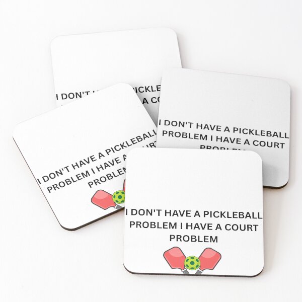 Item preview, Funny Pickleball Shirt – I Don’t Have a Pickleball Problem I Have a Court Problem designed and sold by IdleInk.