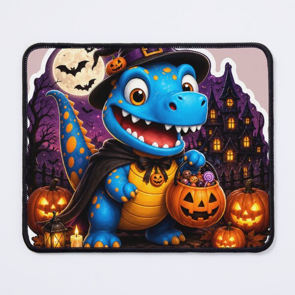 Item preview, Halloween Snappyzaurus | Cute Trick or Treat Dinosaur designed and sold by Collins Design.