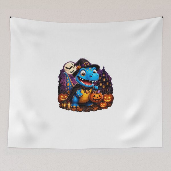 Item preview, Halloween Snappyzaurus | Cute Trick or Treat Dinosaur designed and sold by Collins Design.