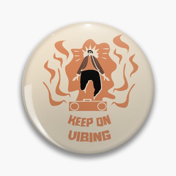 Item preview, Keep on Vibing Minimalist Music Lover Illustration designed and sold by beboplab.