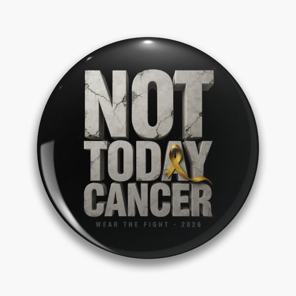 Item preview, Not Today Cancer Tee v1 designed and sold by DarylWelsh2024.