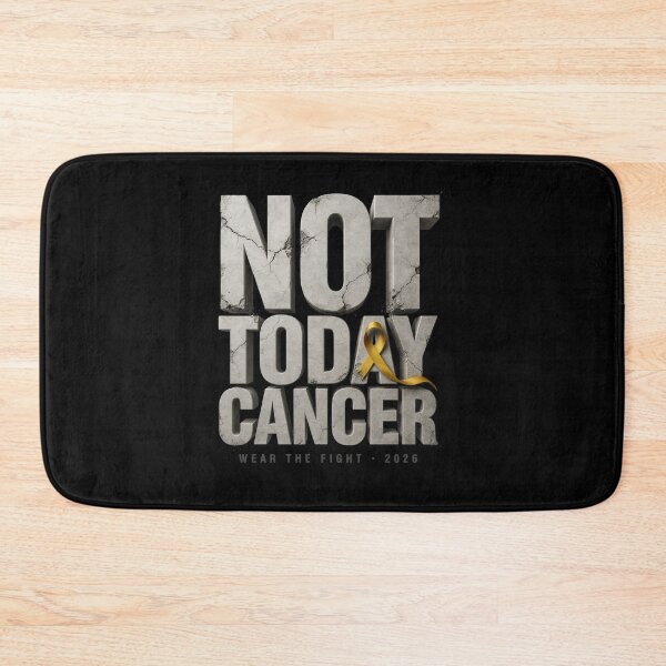 Item preview, Not Today Cancer Tee v1 designed and sold by DarylWelsh2024.