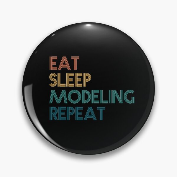 Item preview, Eat Sleep Modeling Repeat - Gift For Modeling Fans designed and sold by kindxinn.