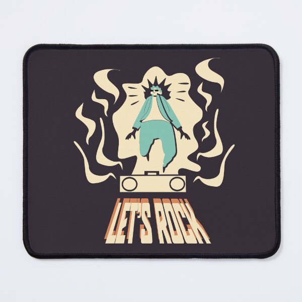 Item preview, Let's Rock Minimalist Music Lover Illustration designed and sold by beboplab.