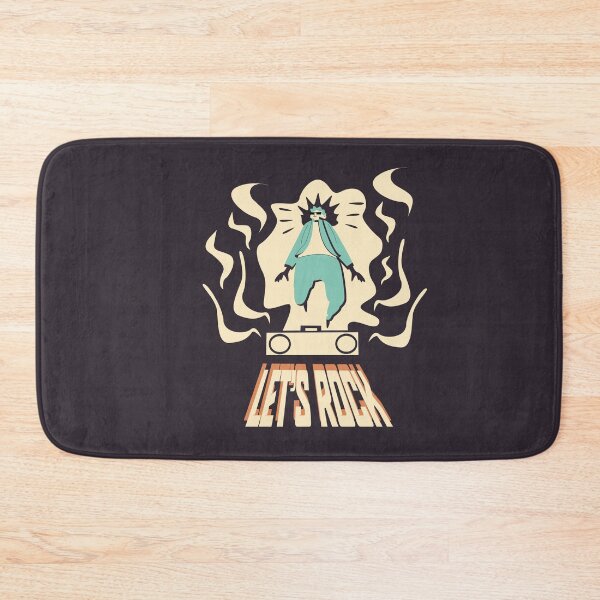 Item preview, Let's Rock Minimalist Music Lover Illustration designed and sold by beboplab.