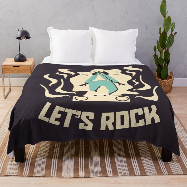 Item preview, Let's Rock Minimalist Music Lover Illustration designed and sold by beboplab.