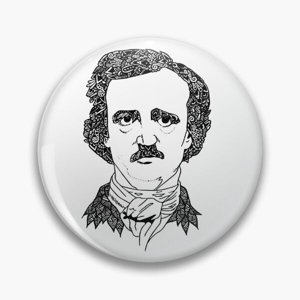 Item preview, Edgar Allan Poe designed and sold by ByVArte.