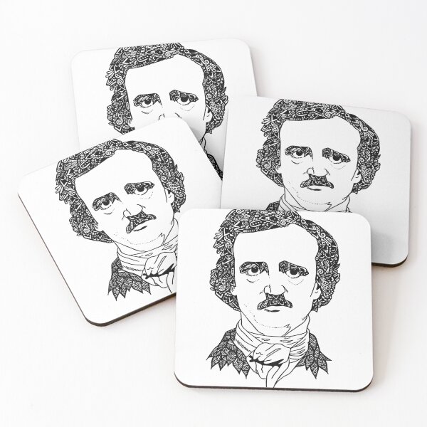 Item preview, Edgar Allan Poe designed and sold by ByVArte.