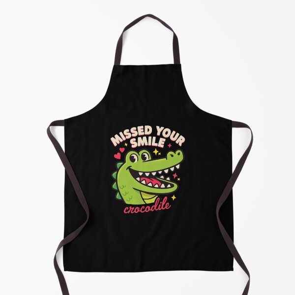 Item preview, Missed Your Smile Crocodile designed and sold by InkRebelia.