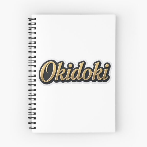 Item preview, Okidoki -Golden Retro Typography Positive Vibe  designed and sold by LC&LCPlatform.
