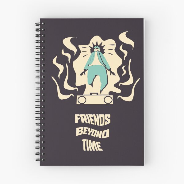 Item preview, Friends Beyond Time Minimalist Music Lover Illustration designed and sold by beboplab.