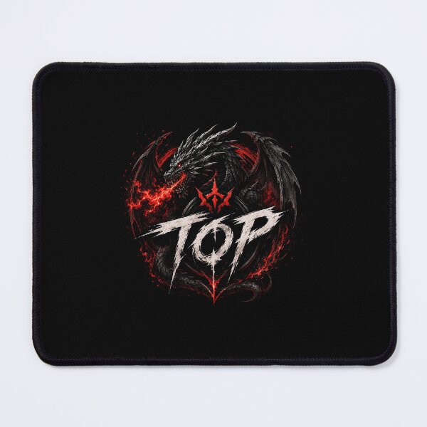 Item preview, TOP Dragon Fire Streetwear Logo | Dark Fantasy Graphic Design designed and sold by TPSTR.