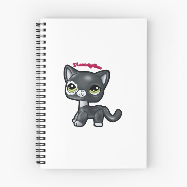 Item preview, I love eyeliner, LPS inspired cat designed and sold by AbsurdSketch.