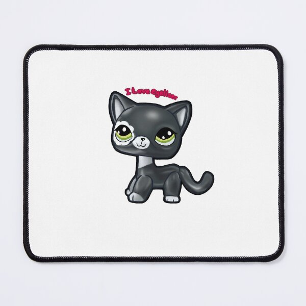 Item preview, I love eyeliner, LPS inspired cat designed and sold by AbsurdSketch.