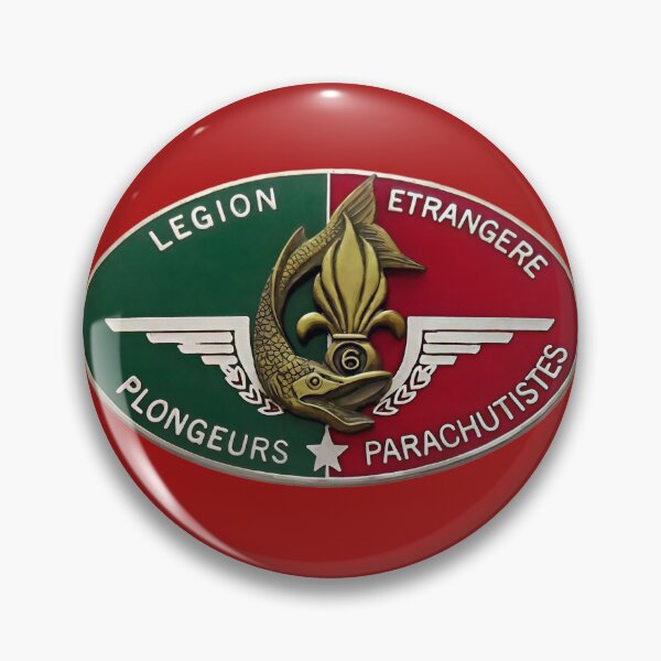 Item preview, French Foreign Legion parachute Logo Design designed and sold by DesignsByLitz.