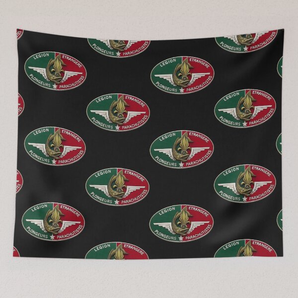 Item preview, French Foreign Legion parachute Logo Design designed and sold by DesignsByLitz.