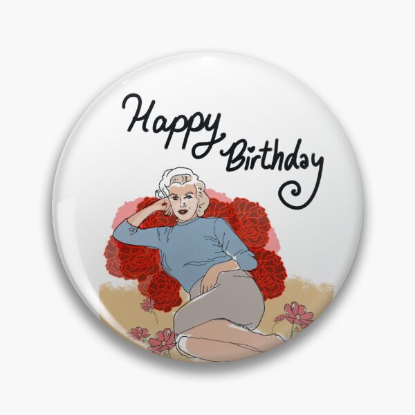 Item preview, Happy birthday from Marilyn designed and sold by Louise Chenowith.