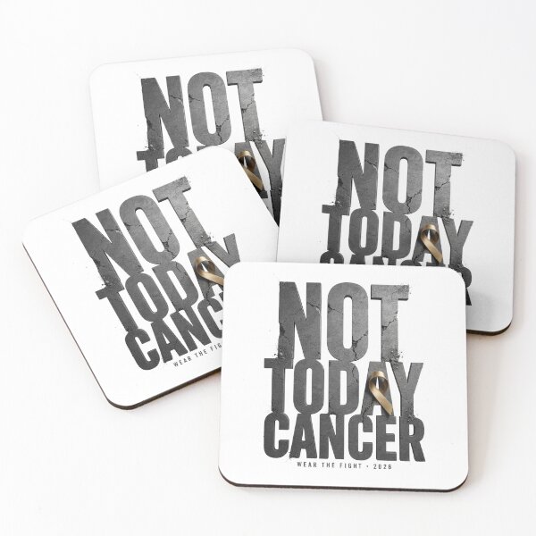 Item preview, Not Today Cancer Tee v2 designed and sold by DarylWelsh2024.