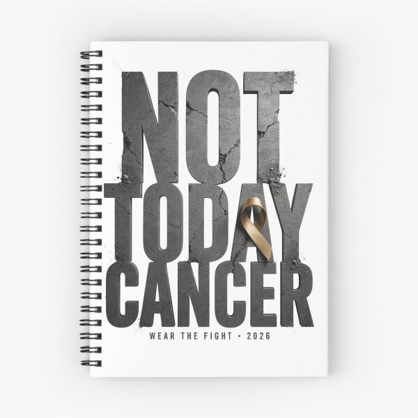 Item preview, Not Today Cancer Tee v2 designed and sold by DarylWelsh2024.