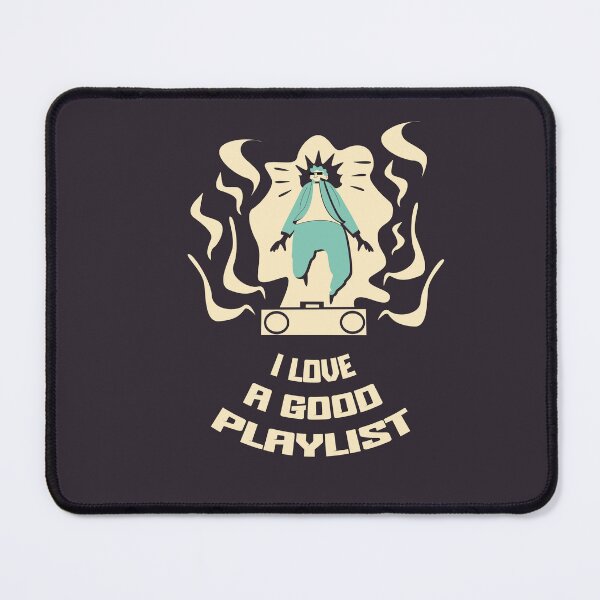 Item preview, I Love a Good Playlist Minimalist Music Lover Illustration designed and sold by beboplab.