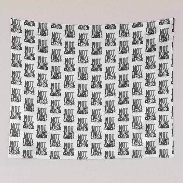 Item preview, Not Today Cancer Tee v2 designed and sold by DarylWelsh2024.