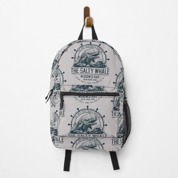 Item preview, The Salty Whale of Widow's Bay Vintage Whaling Nautical Seafood Restaurant Bar Pub Lts designed and sold by Alema Art.