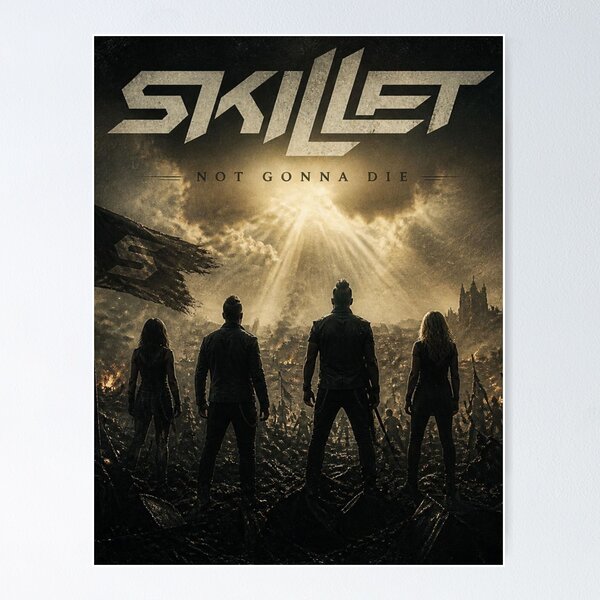 Item preview, Not Gonna Die by Skillet designed and sold by Ricewantstea.