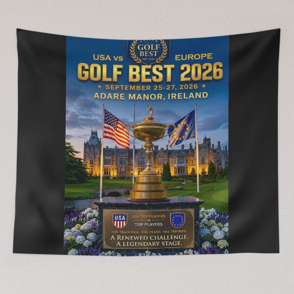 Item preview, GOLF BEST 2026 - USA vs Europe - Adare Manor, Ireland - September 25 to 27, 2026 designed and sold by DBM Photo Art 1.